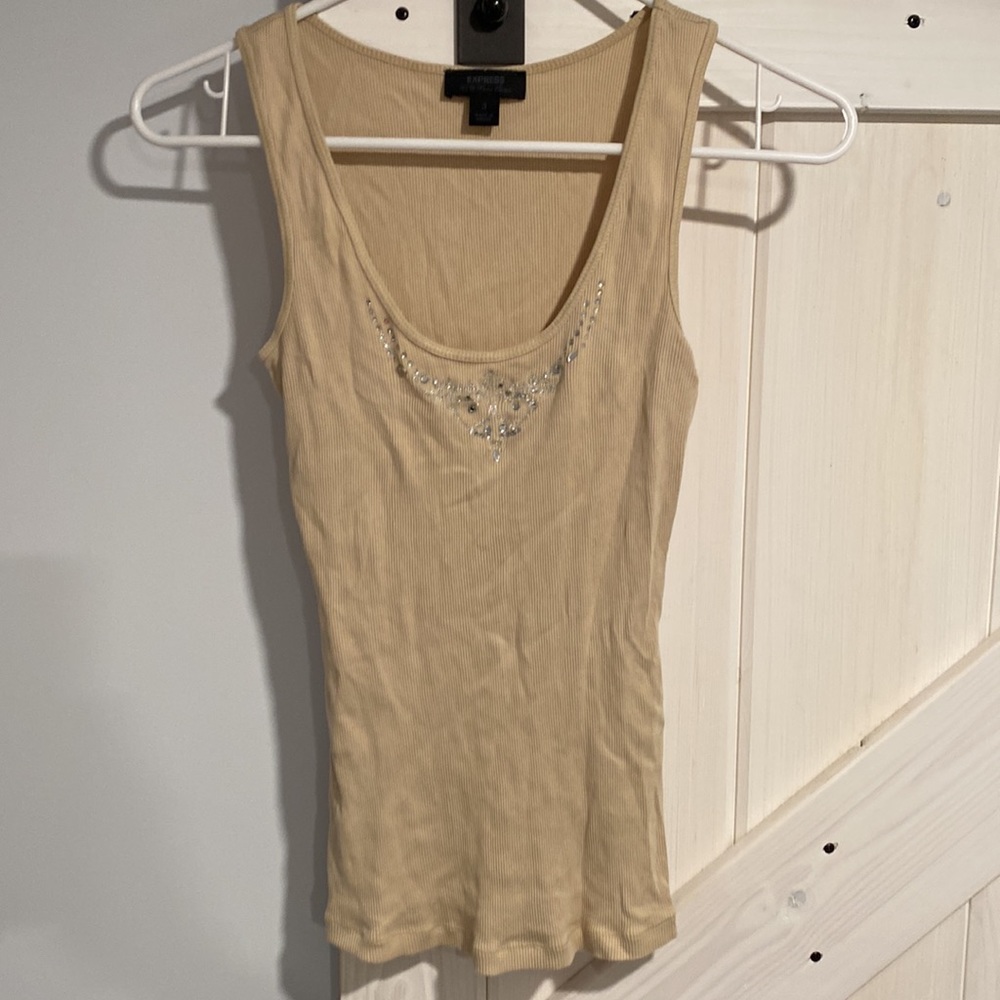 Express Beaded Tank Top